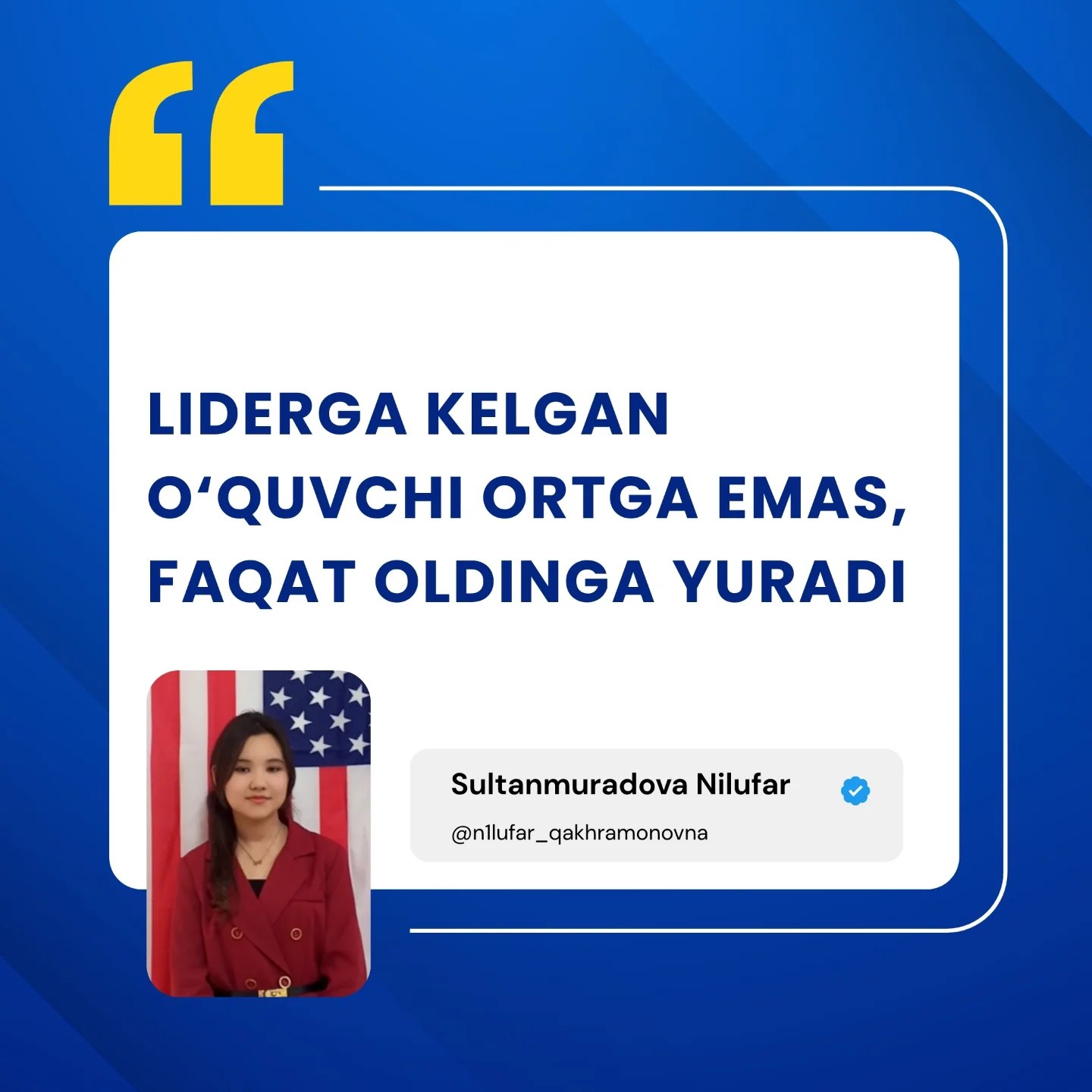 Sultanmuradova Nilufar